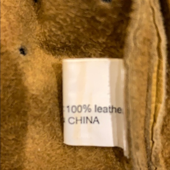 Genuine Leather Mustard Yellow Gloves Size Small - Picture 5 of 7